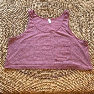 American Apparel Crop Tank